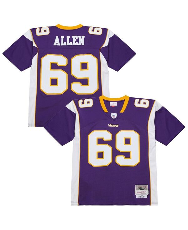 ミッチェル&ネス メンズ トップス シャツ ジャージー Mitchell & Ness Men's Jared Allen Purple Minnesota Vikings 2011 Legacy Replica Jersey Purple パープル|ReVida 店