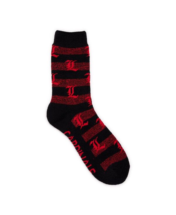 ムクルクス メンズ アンダーウェア 靴下 パイル MUK LUKS Men's Game Day by Unisex Terry Loop Socks Louisville