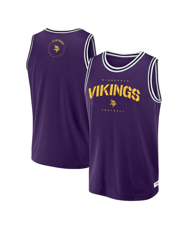 ファナティクス メンズ トップス 貯蔵タンクとっ始め プルオーバー Fanatics Men\u0027s Purple Minnesota Vikings Elements Future Ground Jersey Tank Top Purple パープル