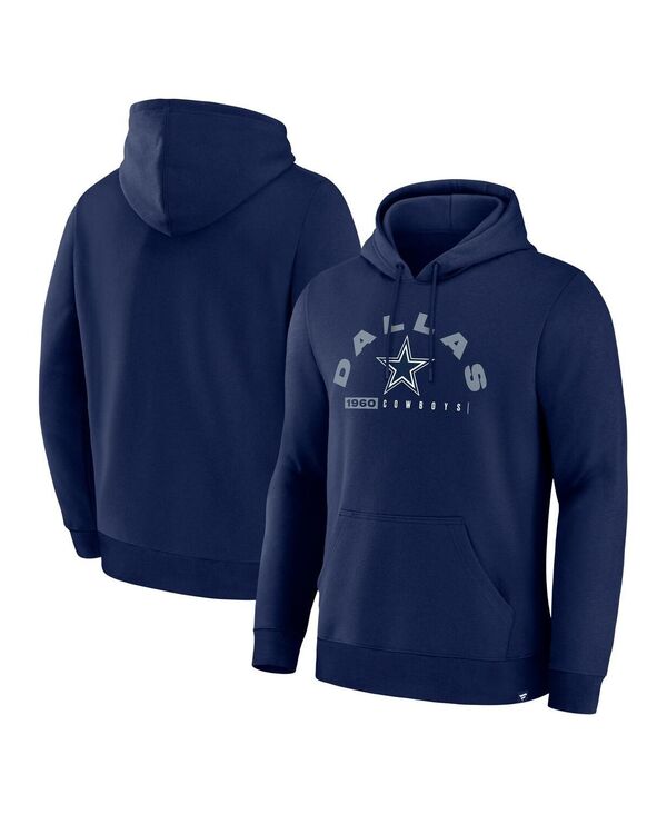 ファナティクス メンズ アウター パーカー・スウェット パーカー Fanatics Men's Navy Dallas Cowboys Delay of Game Legacy Pullover Hoodie Navy ネイビー