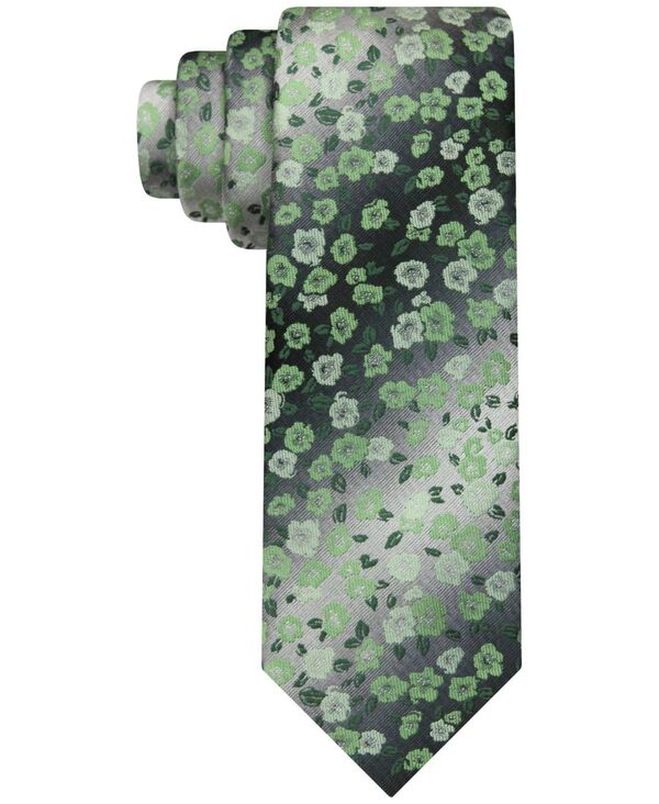 ヴァンハウセン メンズ アクセサリー ネクタイ フラワー柄 フラワー Van Heusen Men's Floral Shadow Tie Green グリーン