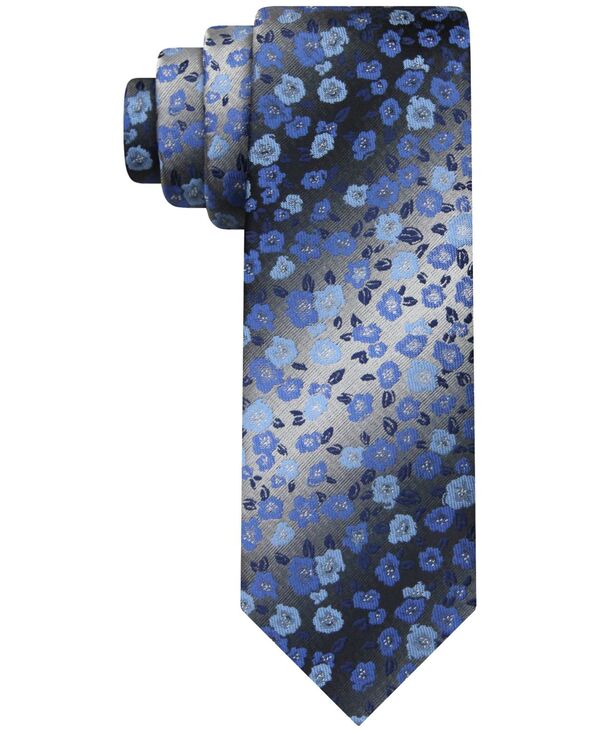 ヴァンハウセン メンズ アクセサリー ネクタイ フラワー柄 フラワー Van Heusen Men's Floral Shadow Tie Navy ネイビー｜ReVida 店