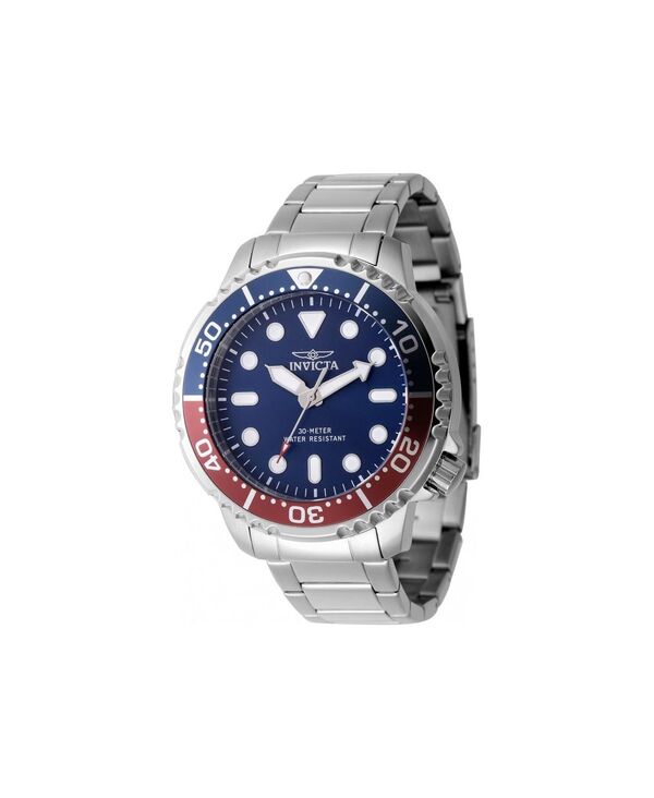 インビクタ メンズ アクセサリー 腕時計 Invicta Men's 47219 Pro Diver Quartz Chronograph Blue Dial Watch Blue ブルー