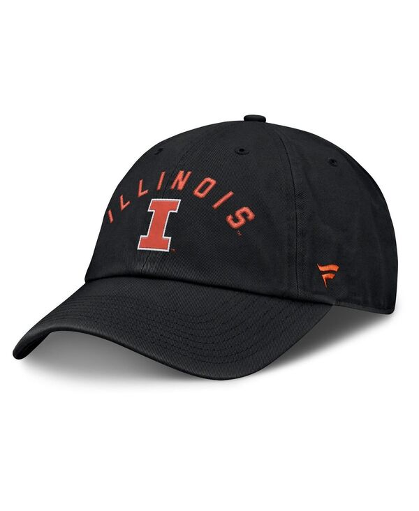ファナティクス メンズ アクセサリー 帽子 Fanatics Men's Black Illinois Fighting Illini Myth Adjustable Hat Black ブラック