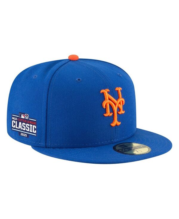 ニューエラ メンズ アクセサリー 帽子 New Era Men's Royal New York Mets 2025 MLB Little League Classic 59FIFTY Fitted Hat Royal