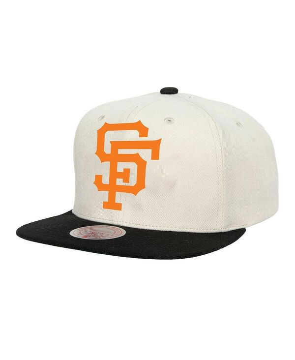ミッチェル&ネス メンズ アクセサリー 帽子 Mitchell & Ness Men's Cream San Francisco Giants Cooperstown Collection Basic Flip Snapback Hat Cream クリーム 8,266円
