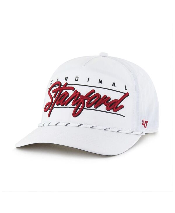 47 ブランド メンズ アクセサリー 帽子 '47 Brand Men's White Stanford Cardinal Condor Hitch Brrr Adjustable Hat White ホワイト