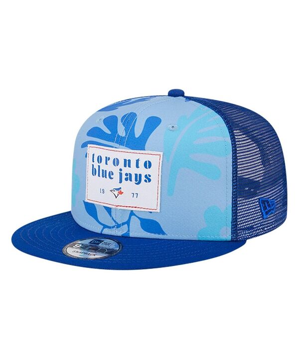 ニューエラ メンズ アクセサリー 帽子 New Era Men's Royal Toronto Blue Jays Bikini Bottom Trucker 9FIFTY Snapback Hat Royal ブルー