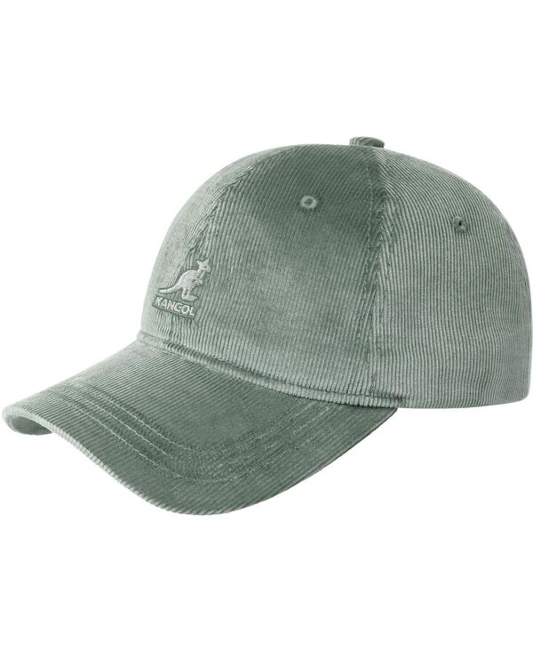 カンゴール メンズ アクセサリー 帽子 キャップ Kangol Men's Cord Baseball Baseball & Sport Caps Sage green グリーン|ReVida 店
