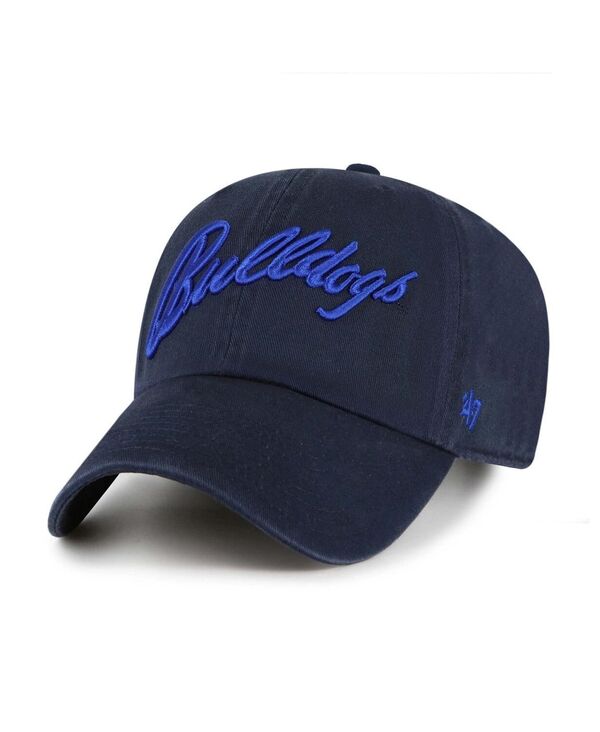 47 ブランド メンズ アクセサリー 帽子 '47 Brand Men's Navy Fresno State Bulldogs Vault Clean Up Adjustable Hat Navy ネイビー