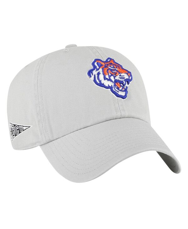 47 ブランド メンズ アクセサリー 帽子 '47 Brand Men's Gray Savannah State Tigers Side Back Clean Up Adjustable Hat Gray グレー