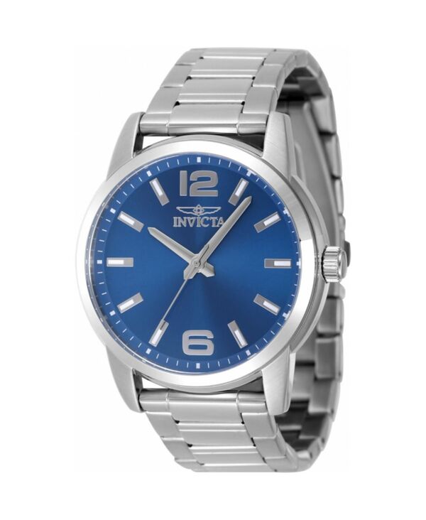 インビクタ メンズ アクセサリー 腕時計 Invicta Men 48490 Celestial Quartz 3 Hand Blue Dial Watch Blue ブルー