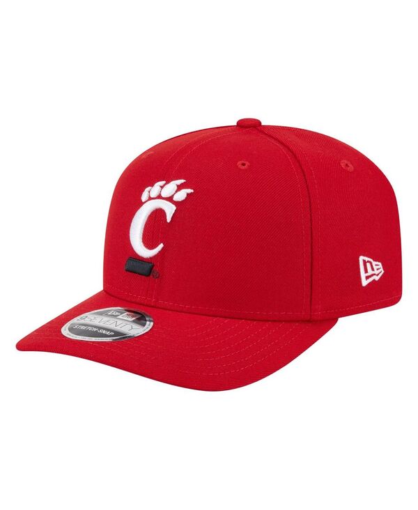 ニューエラ メンズ アクセサリー 帽子 New Era Men'sRed Cincinnati Bearcats Team Collective 9SEVENTY Stretch-Snap Adjustable Hat Red レッド