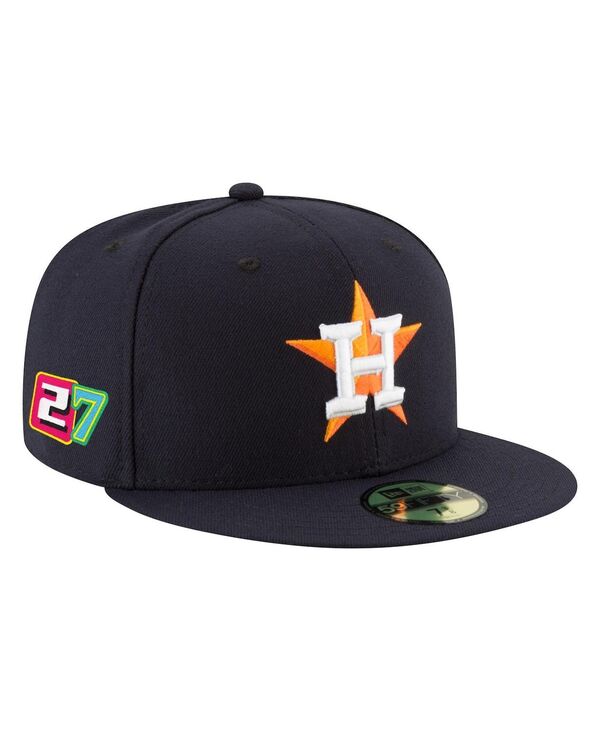 ニューエラ メンズ アクセサリー 帽子 New Era Men's Jose Altuve Navy Houston Astros 2025 Player ’ s Weekend 59FIFTY Fitted Hat Navy ネイビー