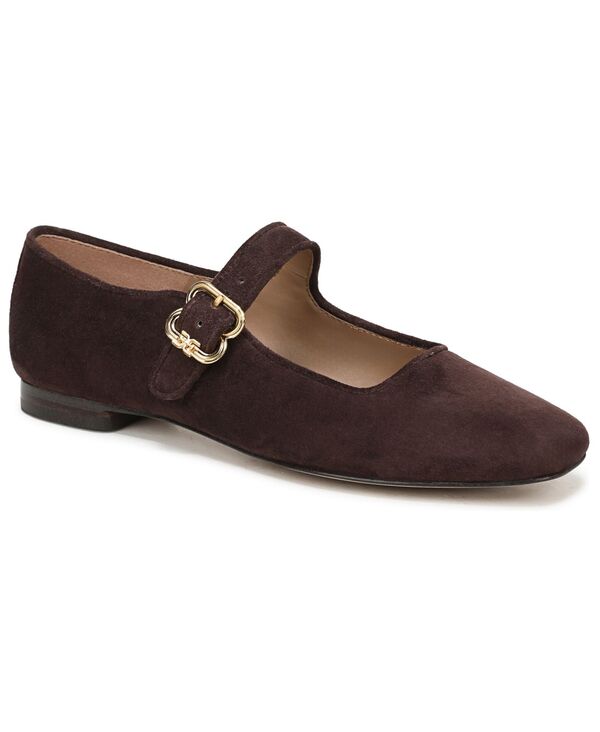 サムエデルマン レディース シューズ パンプス Sam Edelman Women's Michaela Mary Jane Flats Caf Noir Suede｜ReVida 店