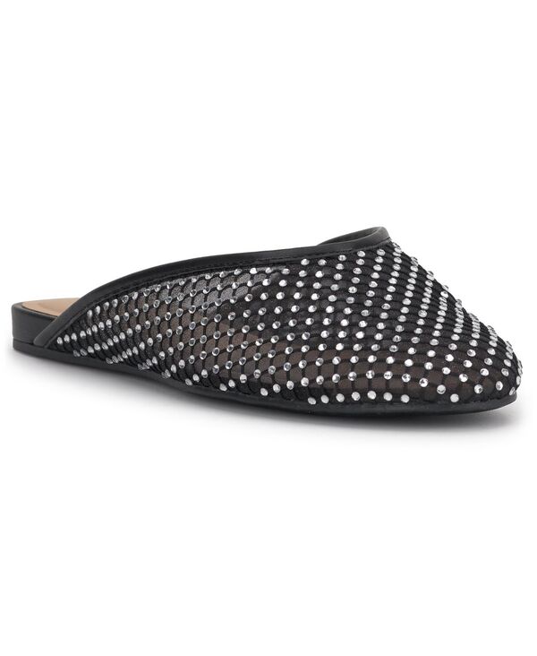 アイ.エヌ.シー インターナショナル コンセプト レディース シューズ パンプス メッシュ I.N.C. International Concepts Women's Akemi Mesh Mules Black Bling Mesh ブラック