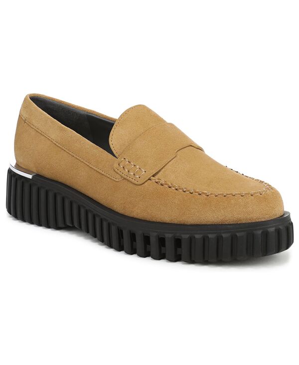 フランコサルト レディース シューズ パンプス ローファー Franco Sarto Women's Flexa Roma Round Toe Lug Sole Loafers Biscotti Brown Suede ブラウン
