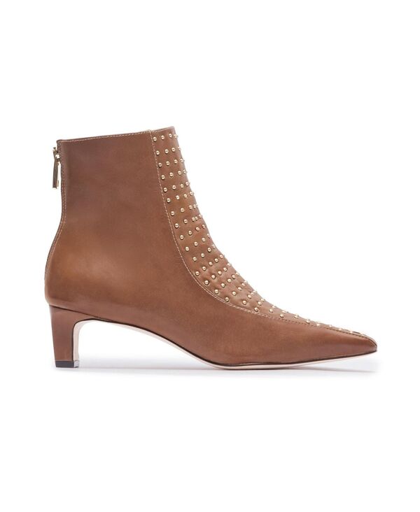 ベルナード レディース シューズ ブーツ・レインブーツ Bernardo Footwear Bernardo Esme Studded Bootie Almond
