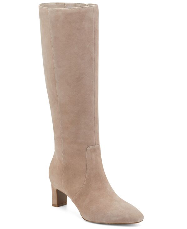 ロックポート レディース シューズ ブーツ・レインブーツ スエード ブーツ Rockport Women's Mabel Wide-Calf Suede Dress Boots Beige Suede ベージュ