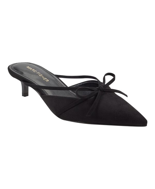 マークフィッシャー レディース シューズ パンプス ヒール Marc Fisher Women's Florin Slip-On Kitten Heel Pumps Black ブラック|ReVida 店