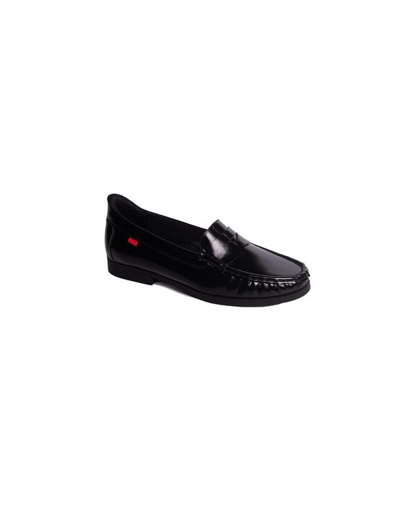 マークジョセフニューヨーク レディース シューズ パンプス ローファー Marc Joseph New York Womens Newbury Street Hands-Free Slip On Technology Penny Loafers Black faux patent ブラック
