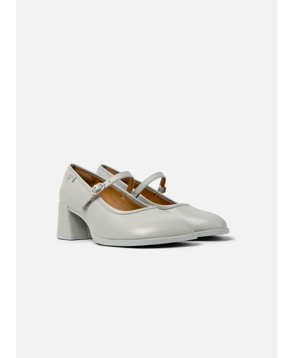 カンペール レディース シューズ サンダル レザー Camper Kora Leather Shoes Grey グレー｜ReVida 店
