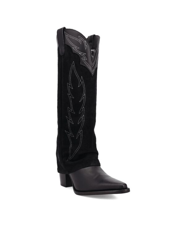 ディンゴ レディース シューズ ブーツ・レインブーツ レザー Dingo Women's Wild Fire Leather Boot Black ブラック