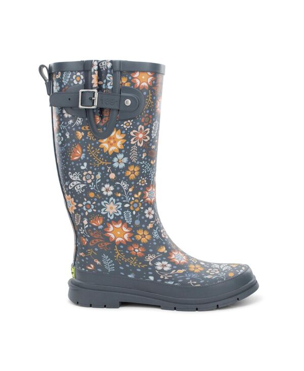 ウエスタンチーフ レディース シューズ ブーツ・レインブーツ トール ブーツ Western Chief Womens Garden Play Tall Rain Boot Gray グレー