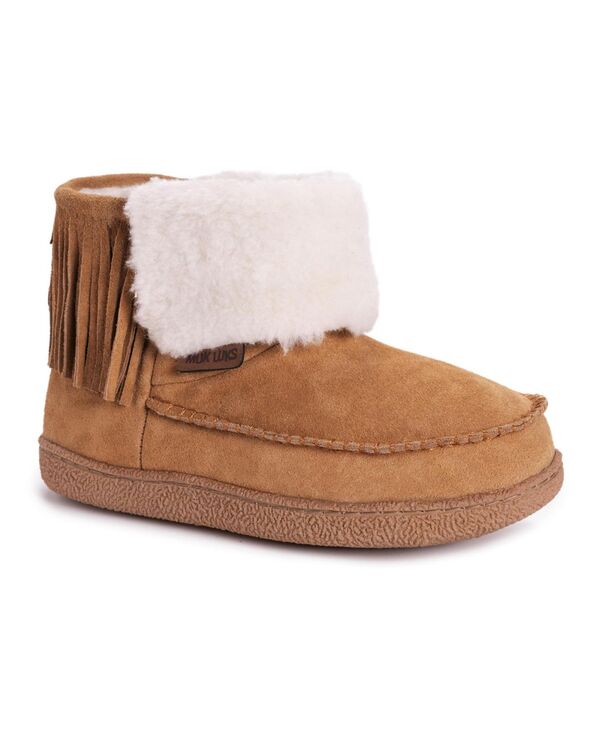 ムクルクス レディース シューズ ブーツ・レインブーツ MUK LUKS Women's Veroni Bootie Slippers Camel キャメル
