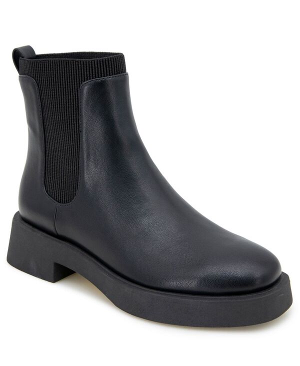 ケネスコール レディース シューズ ブーツ・レインブーツ チェルシー ブーツ Kenneth Cole Reaction Women's Skyee Chelsea Lug Booties Black/Black ブラック