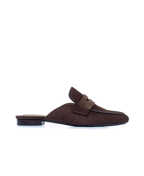 ベルナード レディース シューズ パンプス ローファー Bernardo Footwear Bernardo Balda Loafer Mule Dark chocolate チョコレート|ReVida 店