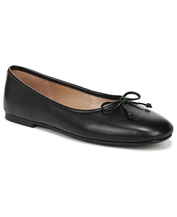 サムエデルマン レディース シューズ パンプス Sam Edelman Women Alie Ballerina Flats Black Leather ブラック