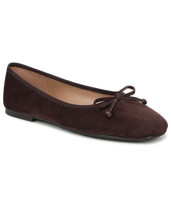 サムエデルマン レディース シューズ パンプス Sam Edelman Women Alie Ballerina Flats Cafe Noir Suede