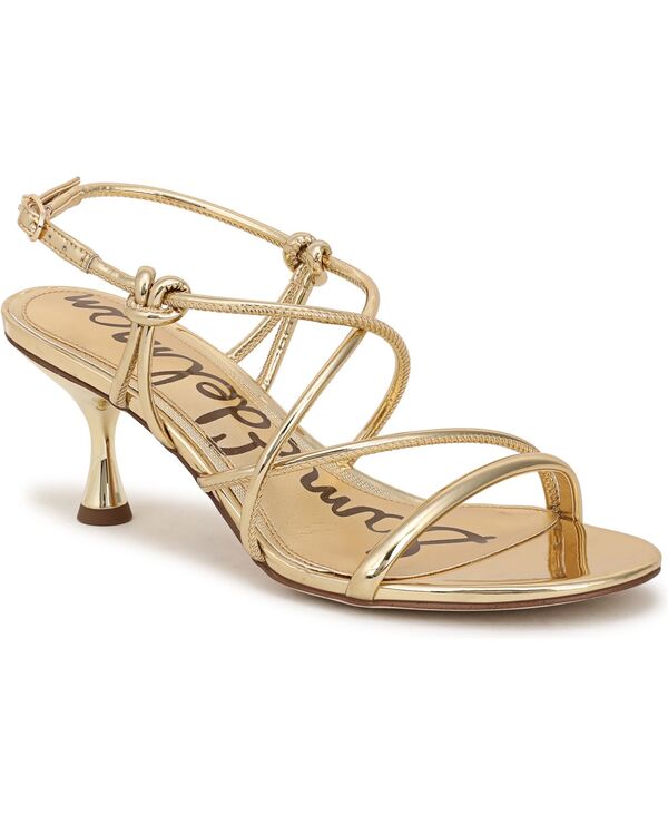 サムエデルマン レディース シューズ サンダル ヒール Sam Edelman Women's Riana Strappy Heel Sandals Amber Gold アンバー 15,385円
