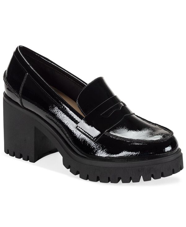 ワイルド ペアー レディース シューズ パンプス ローファー Wild Pair Women's Presscott Round Toe Loafers Black Patent ブラック|ReVida 店
