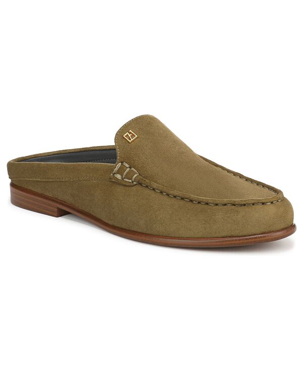 フランコサルト レディース シューズ パンプス Franco Sarto Women's Mavis Round Toe Flat Mules Moss Green Suede グリーン