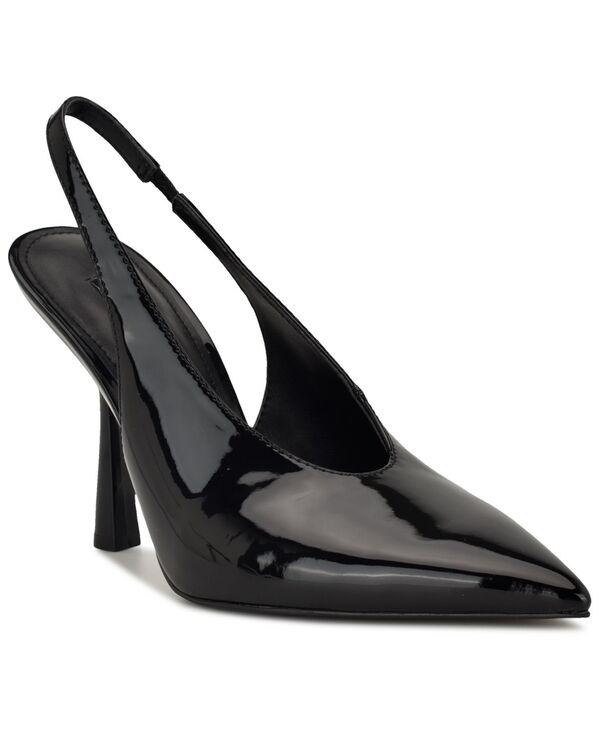 ナインウェスト レディース シューズ パンプス Nine West Women's Kates Pointy Toe Dress Slingback Pumps Black Patent ブラック 15,185円