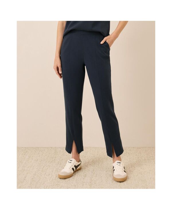 パクト レディース ボトムス カジュアルパンツ Pact Women's Airplane Tapered Leg Pant Midnight blue ブルー