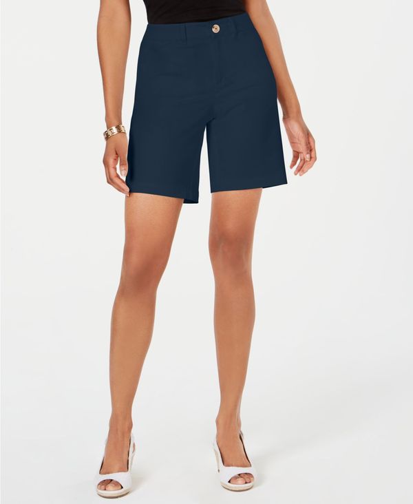 送料無料キャンペーン チャータークラブ レディース ハーフパンツ ショーツ ボトムス Relaxed Shorts Intrepid Blue Revida 店 種類豊富な品揃え Aqsasport Org