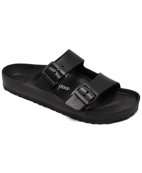 ビルケンシュトック メンズ シューズ サンダル Birkenstock Men's Arizona Essentials EVA Two-Strap Sandals from Finish Line Black ブラック