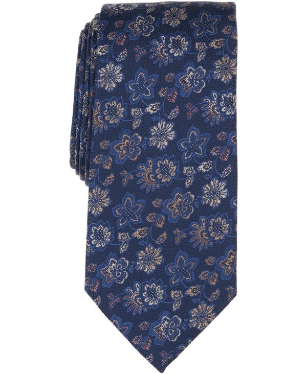 ペリーエリス メンズ アクセサリー ネクタイ フラワー柄 フラワー Perry Ellis Portfolio Men's Ramos Floral Pattern Classic Tie Navy ネイビー 8,986円