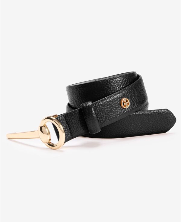 【最終値下げ】Coperni ロゴ レザー ベルト 黒 最終値下げ】Coperni ロゴ レザー ベルト 黒