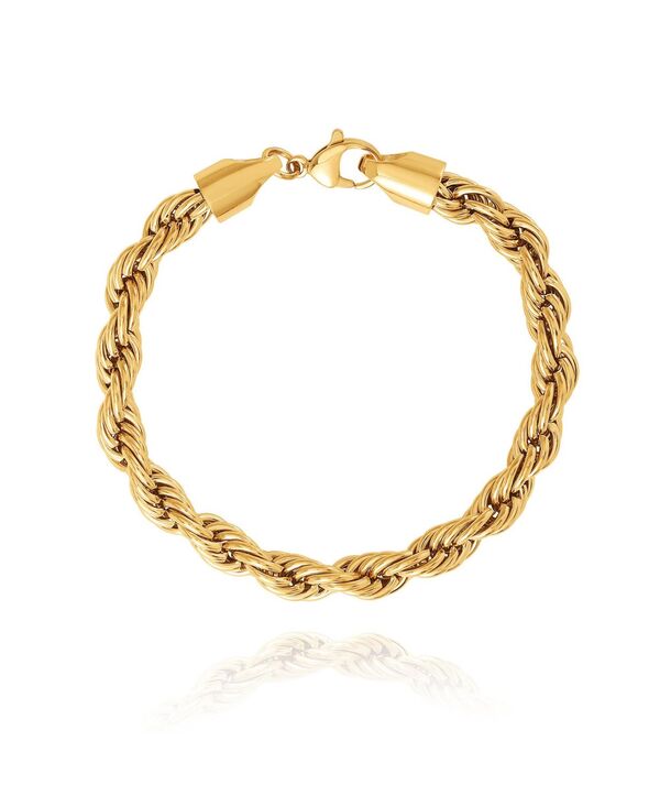 ラッキーブランド メンズ アクセサリー ブレスレット・バングル・アンクレット Lucky Brand Mens Gold-Tone Rope Chain Bracelet Gold ゴールド
