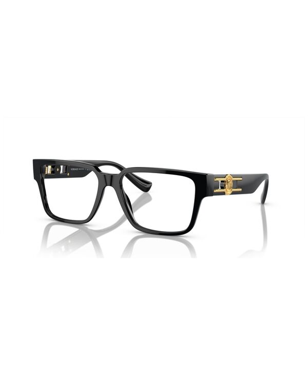 ヴェルサーチ メンズ アクセサリー サングラス・アイウェア Versace Men's Eyeglasses VE3346 Black ブラック