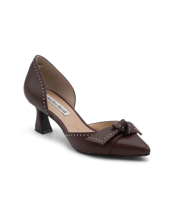 チャールズ・デイビッド レディース シューズ パンプス Charles David Womens Artesia Wine ワイン｜ReVida 店