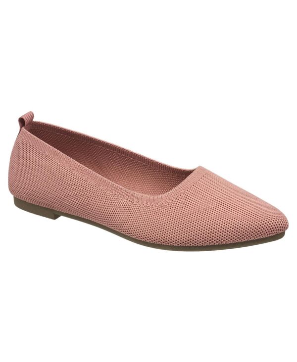 フレンチコネクション レディース シューズ パンプス キャップ ニット French Connection Women's Caputo Knit Flats Blush ブラッシュ