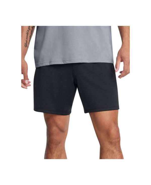 アンダーアーマー メンズ ボトムス ハーフパンツ・ショーツ ショートパンツ Under Armour Men's Motion Shorts Black // Castlerock ブラック
