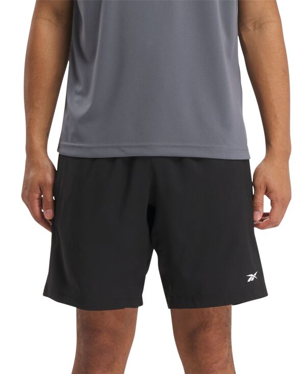 リーボック メンズ ボトムス ハーフパンツ・ショーツ ショートパンツ Reebok Men's Regular-Fit 9 Training Shorts Black ブラック
