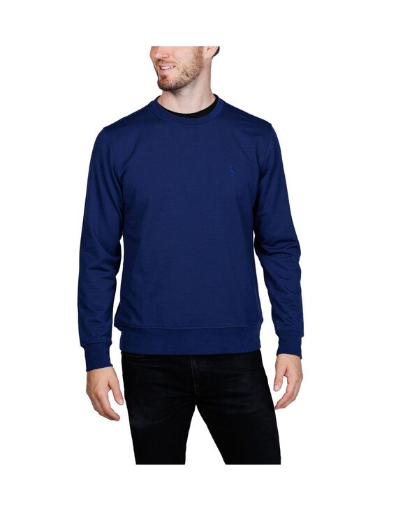 テーラーバード メンズ アウター ニット・セーター クルーネック フリース Tailorbyrd Men's Fleece Crewneck Navy ネイビー