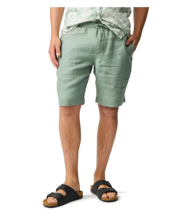 ロッドアンドグン メンズ ボトムス ハーフパンツ・ショーツ リネン Rodd & Gunn Rodd Gunn Men's Linen 9 Resort Short Hunter green グリーン